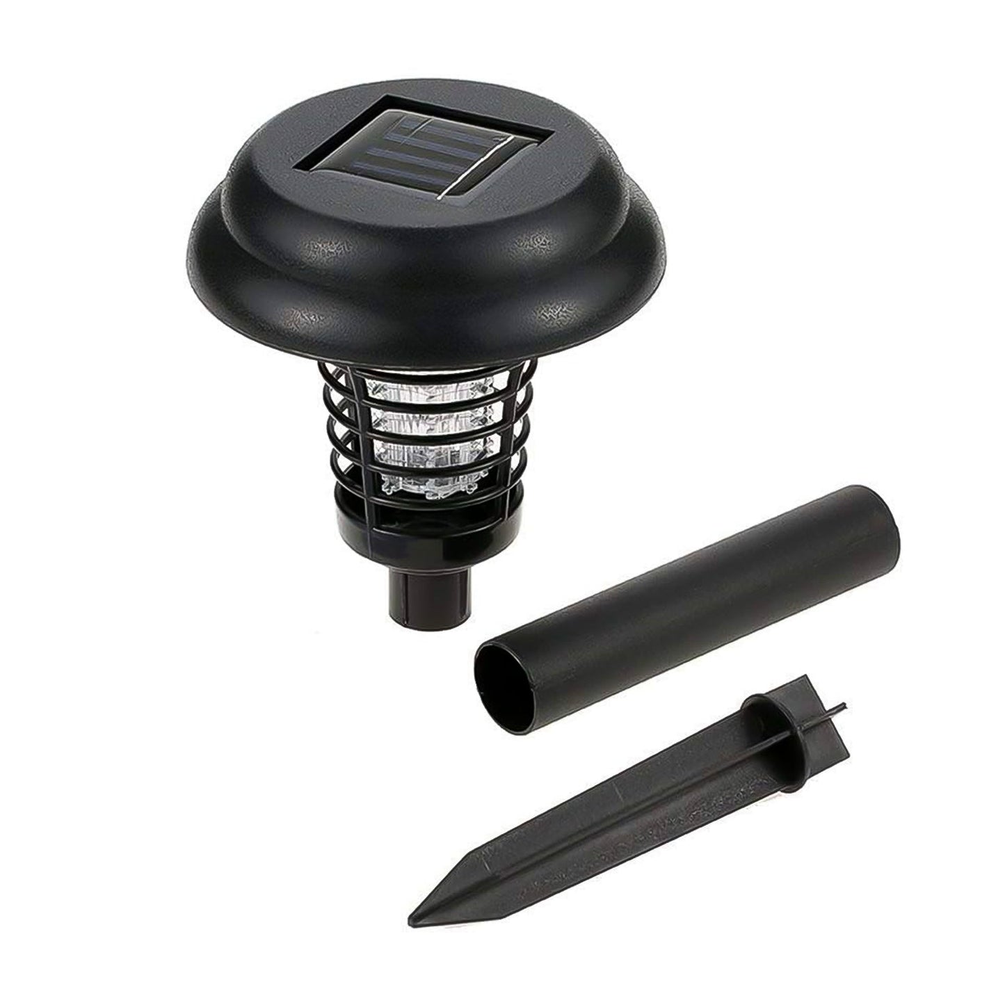 Garden Lighting Uv Led Solar Powered Led Mosquito Trap Bug Zapper (2 Pc)