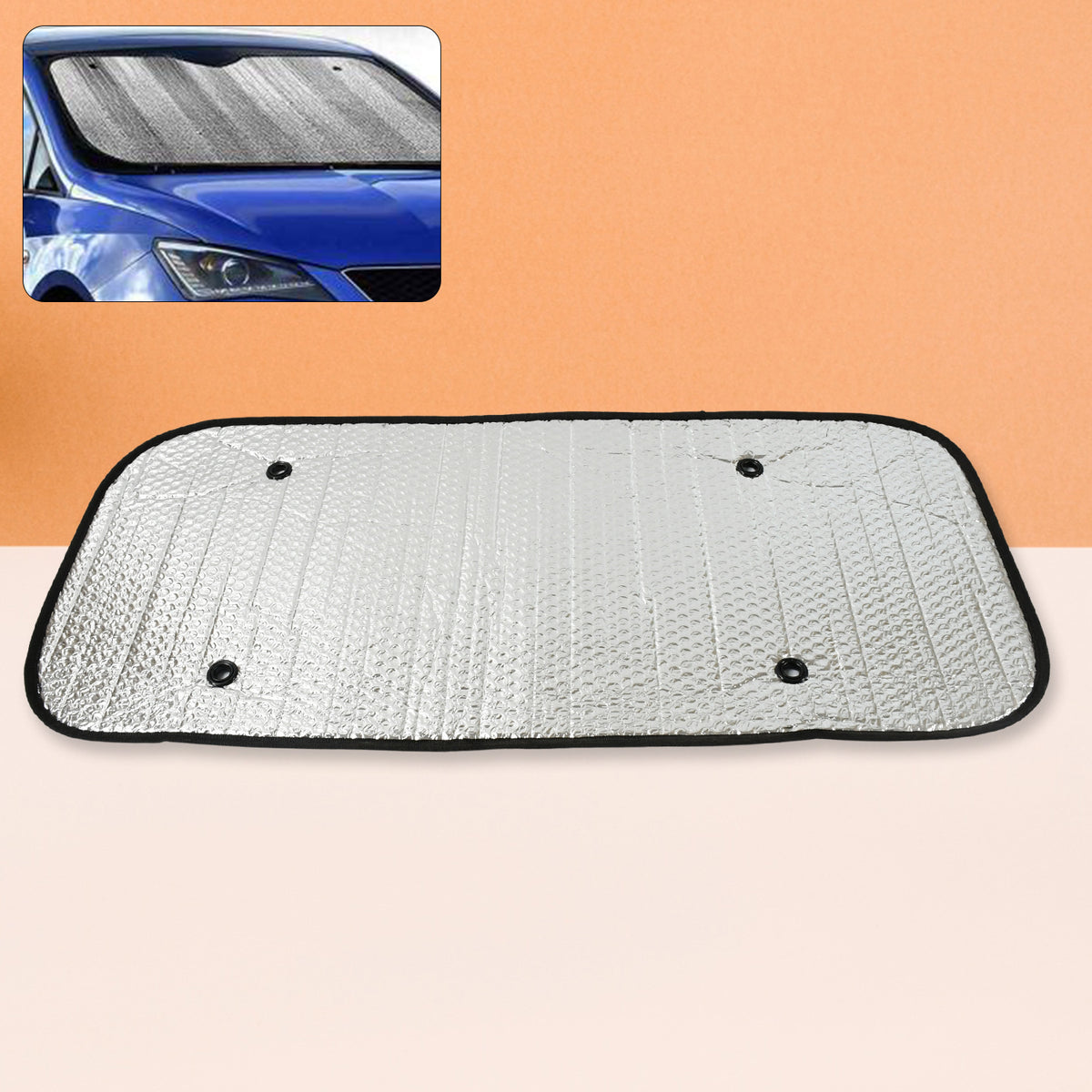8511 Car Windshield Sun Shade Blocks Uv Rays Sun Visor Protector Keeps Your Vehicle Cool Sunshade For Cars Suvs Trucks And Vans (8035 Cm)