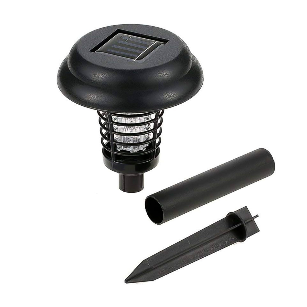 Garden Lighting Uv Led Solar Powered Led Mosquito Trap  Bug Zapper  (2 Pc)