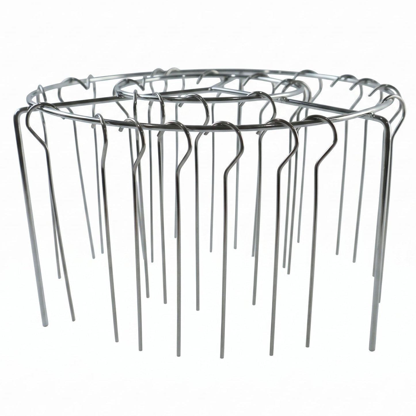 Air Fryer Skewer Stand Stainless Steel Bbq Kebab Rack Holder (1 Set)