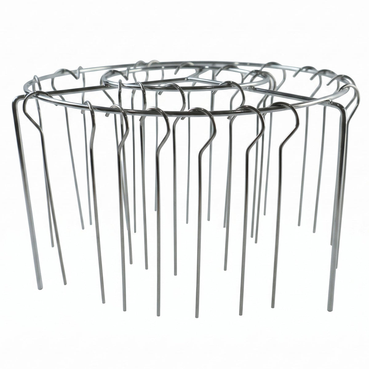 Air Fryer Skewer Stand Stainless Steel Bbq Kebab Rack Holder (1 Set)