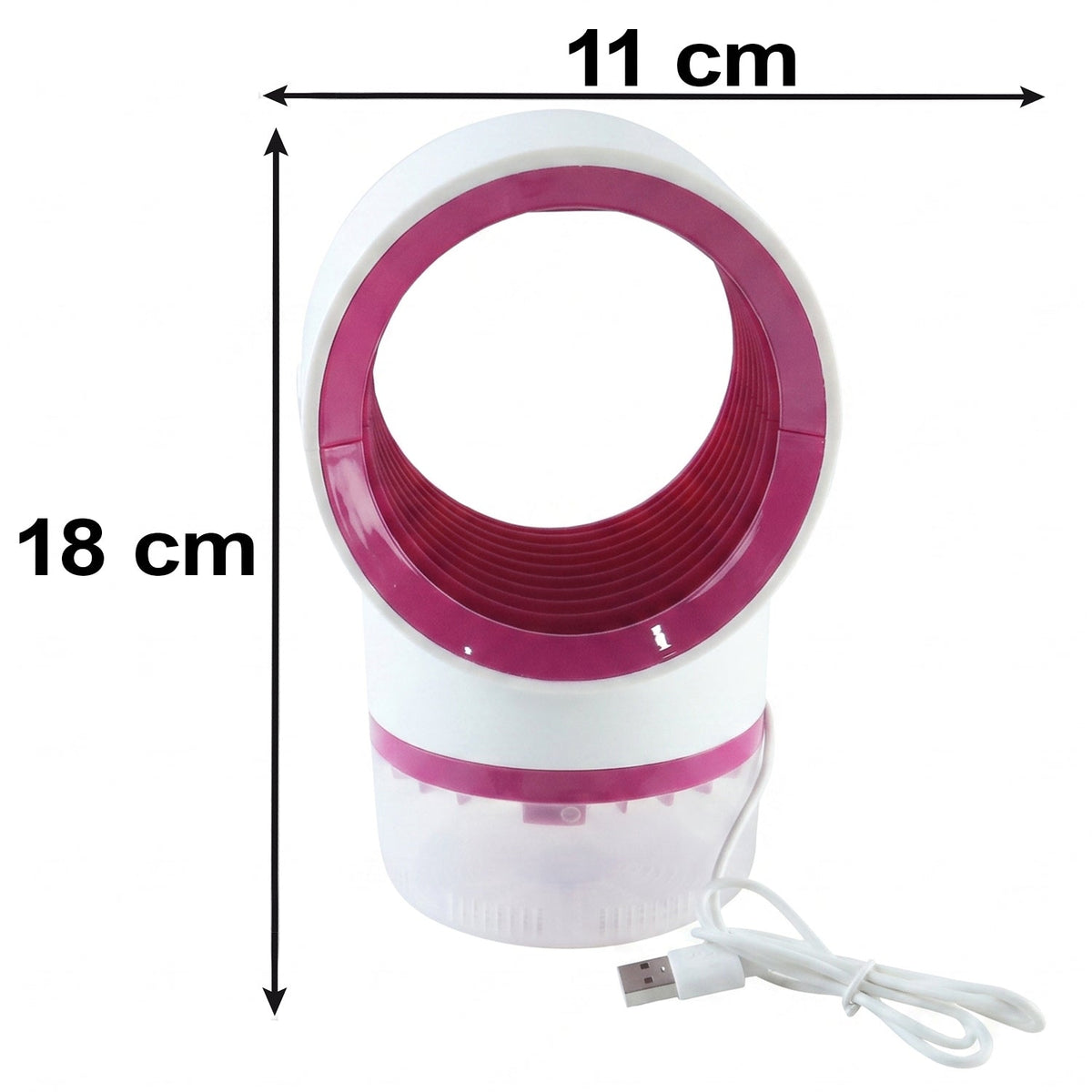 Electric Usb Mosquito Killer Lamp Portable Suction Trap With Handle (1 Pc)